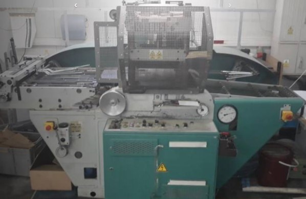 Used printing machinery
